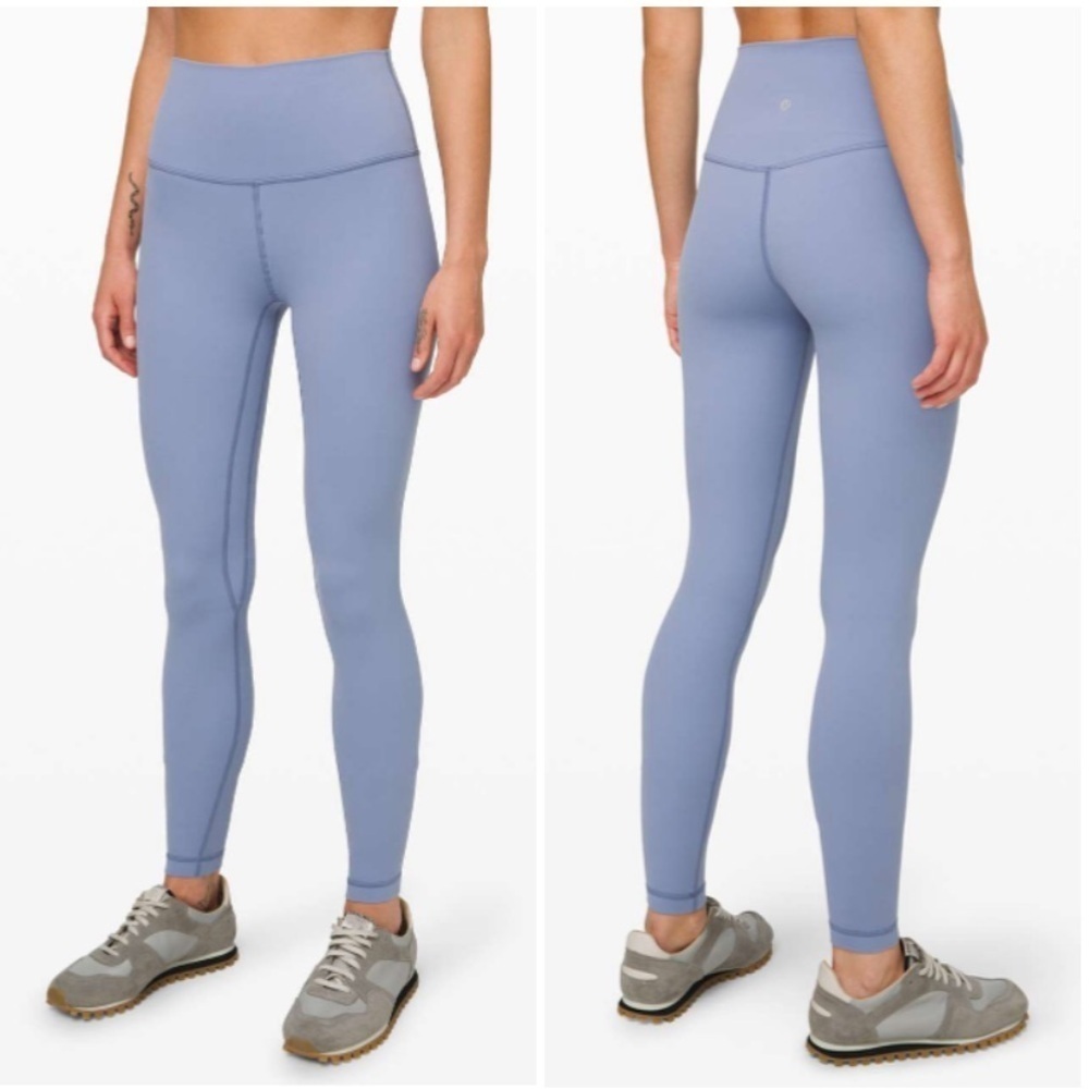 Lululemon Align Pant 28" Tempest Blue Size 8 W5BURS